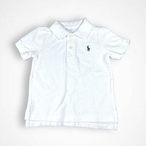 Ralph Lauren White Polo Shirt